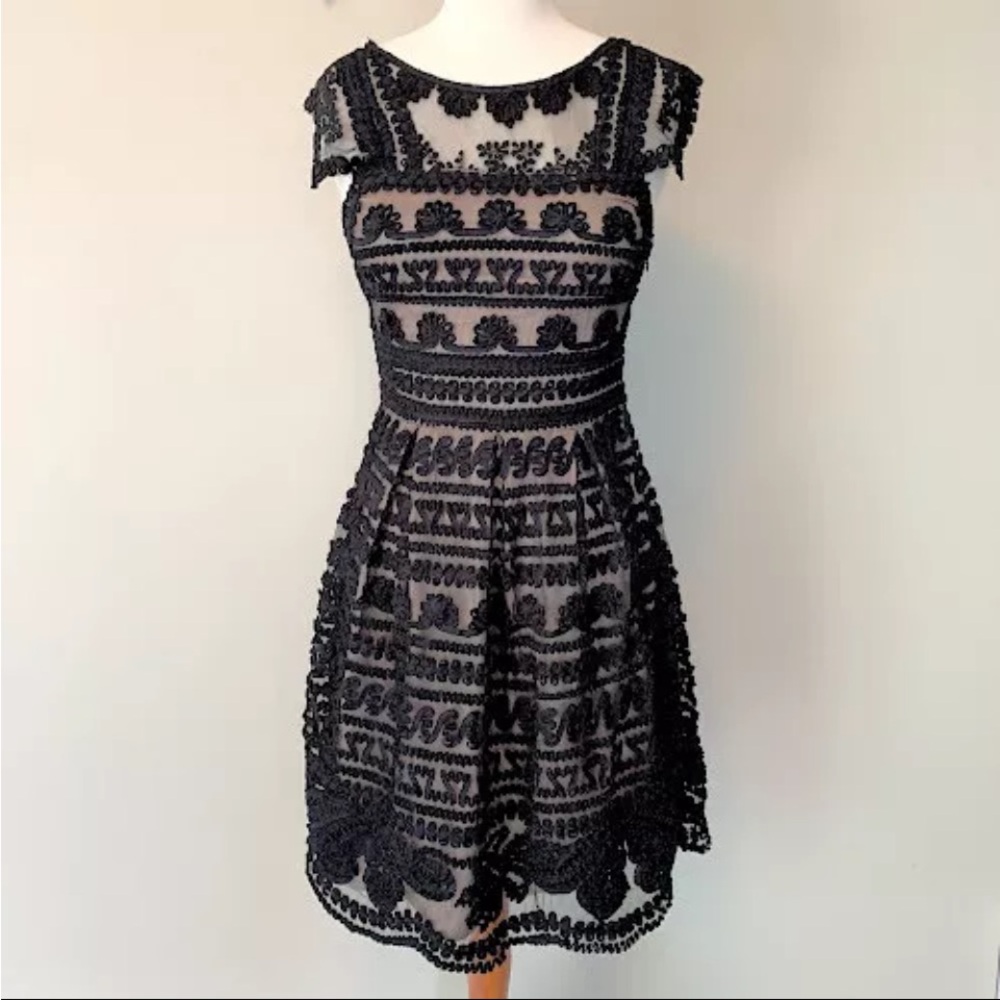 YOANA BARASCHI WOMENS DRESS, BLACK, size 6P
